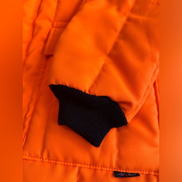 Vintage Red Head hunting jacket safety orange men’s large made in Texas - Picture 2 of 5